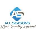 logo of All Seasons Signs Printing Apparel