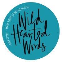 wild hearted words logo image