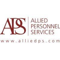 allied personnel services logo image