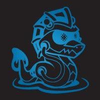 robot sea monster logo image