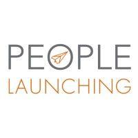 people launching logo image