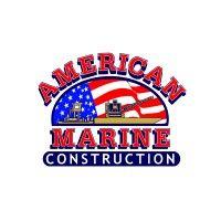 american marine construction logo image