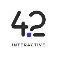 42 interactive logo image