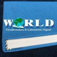 world encadernadora e laboratório digital logo image