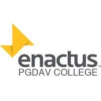 enactus pgdav logo image