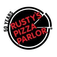 rusty's pizza parlors logo image