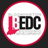 bloomington economic development corporation logo image