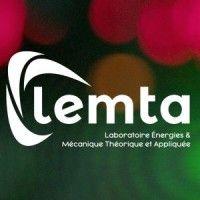 lemta | laboratoire énergies et mécanique théorique et appliquée