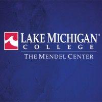 lake michigan college mendel center logo image