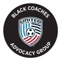 black soccer coaches advocacy group logo image