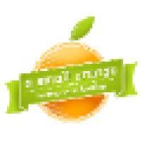 a small orange logo image