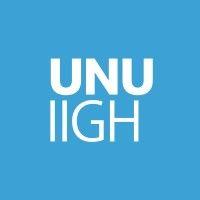 united nations university - iigh logo image