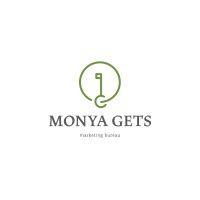 marketing bureau "monya gets" logo image