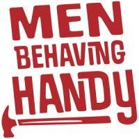 men behaving handy logo image