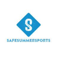 safe summer sports logo image