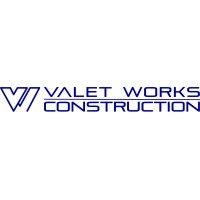 valet works construction logo image