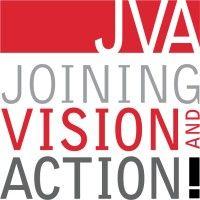 joining vision and action logo image