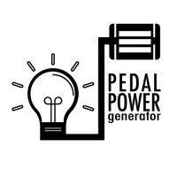 pedal power generator logo image