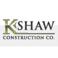 k. shaw construction logo image