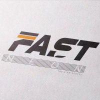 fast neon logo image