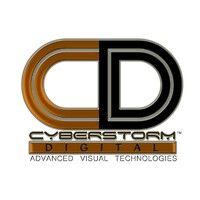 cyberstorm digital: advanced visual technologies logo image