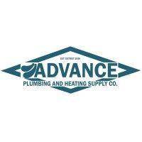 advance plumbing & heating supply company logo image