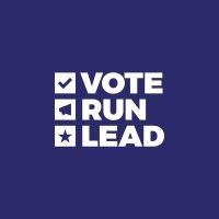 vote run lead logo image