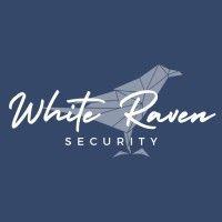 white raven security logo image