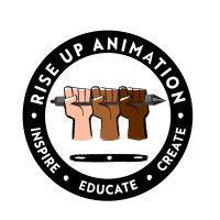 rise up animation logo image