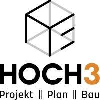 hoch3 bau- & projektmanagement gmbh logo image