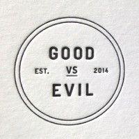 good vs evil logo image