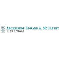 archbishop edward a mccarthy high school logo image