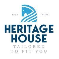 heritage house custom tailor logo image