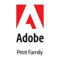 adobe print family logo image