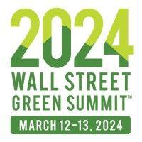 wall street green summit logo image