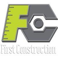 first construction, llc logo image