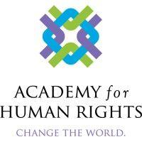 academy for human rights logo image