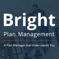 bright plan management logo image