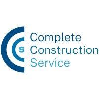 complete construction service logo image