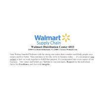 walmart distribution center #6023 logo image