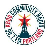 kboo community radio logo image