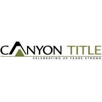 canyon title of colorado logo image