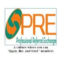 professional referral exchange logo image