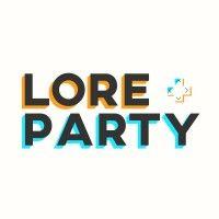 lore party media logo image