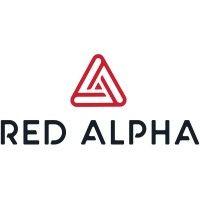 red alpha cybersecurity logo image