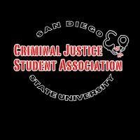 criminal justice student association at sdsu logo image