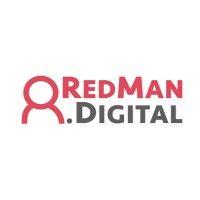 red man digital logo image