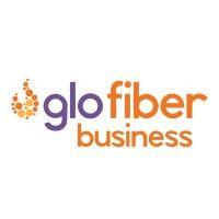 glo fiber business logo image