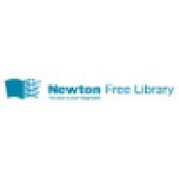 newton free library logo image