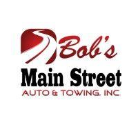 bob's main street auto & towing, inc. logo image